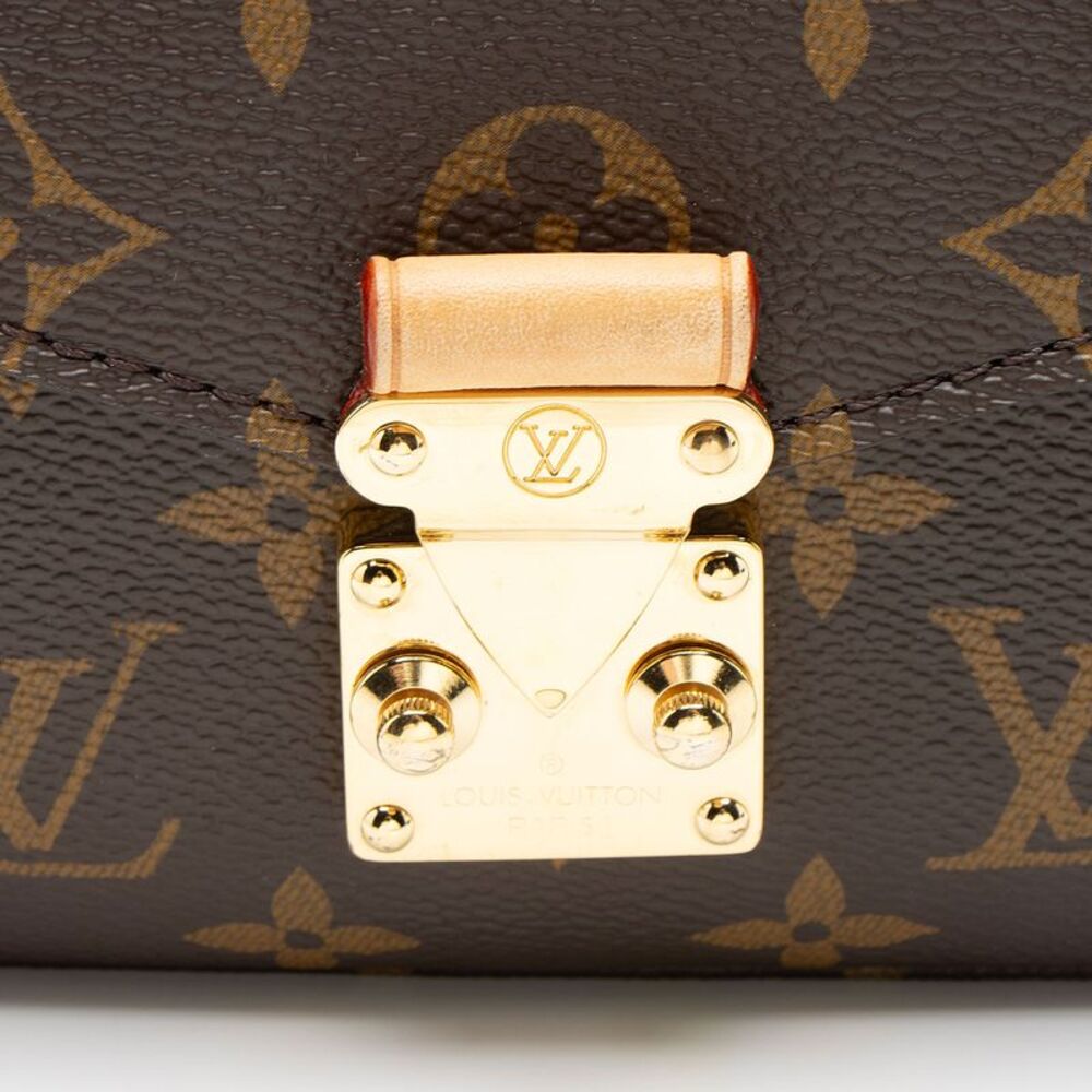 Louis Vuitton Monogram Canvas Pochette Metis E/W Shoulder Bag - Picture 8 of 9